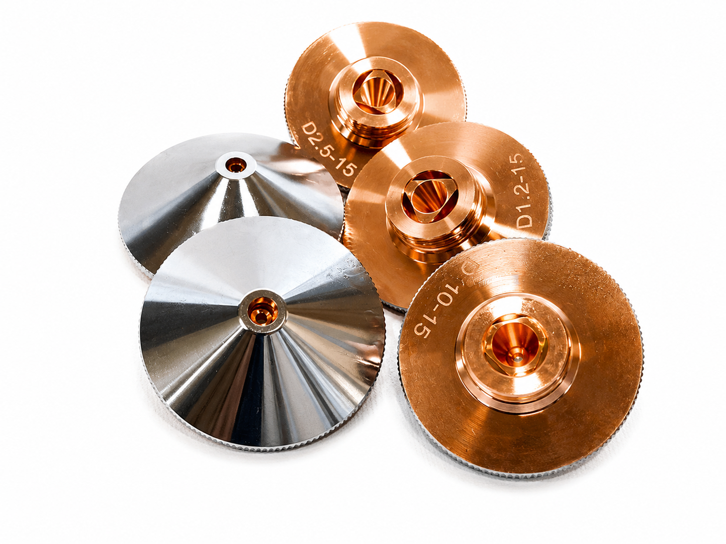 Bico de Corte a Laser D32MM M14 duplo (câmara dupla) - Imagem 2