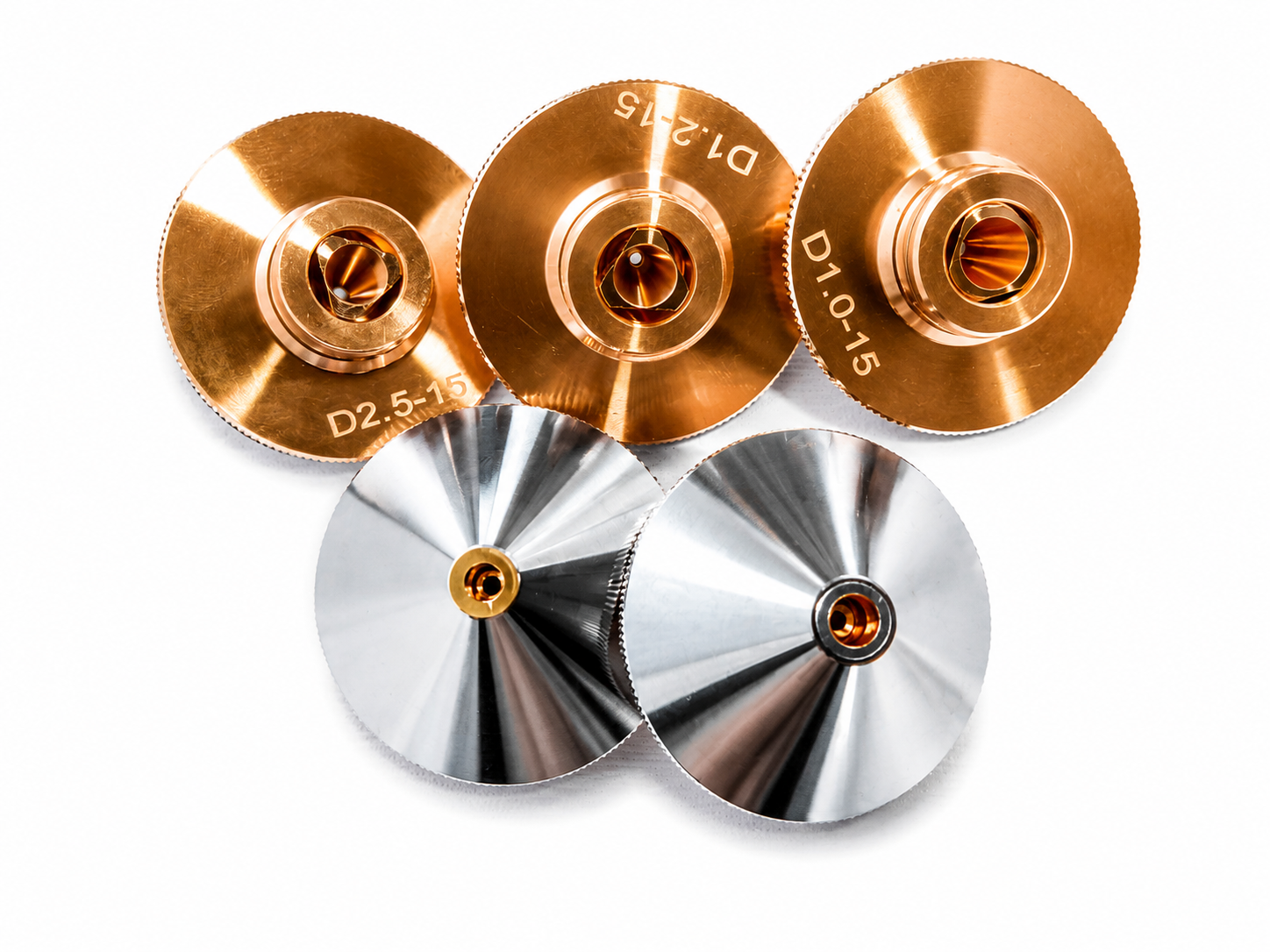Bico de Corte a Laser D32MM M14 duplo (câmara dupla) - Imagem 3