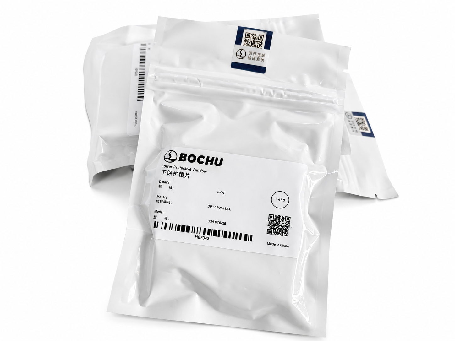 Lente de Proteção Original BOCI 34x5mm – Até 8KW